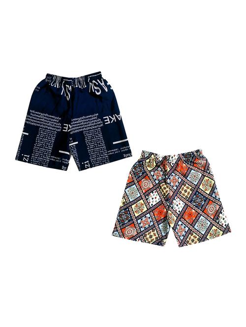 girls pack of 2 printed shorts - 18491111 - Very Small Image - 1