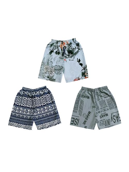 girls pack of 3 printed shorts - 18491127 - Very Small Image - 1