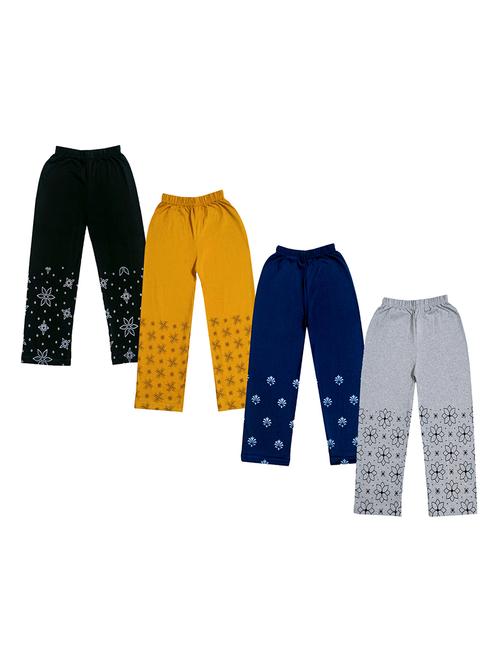 girls pack of 4 printed pyjama - 18491305 - Very Small Image - 1