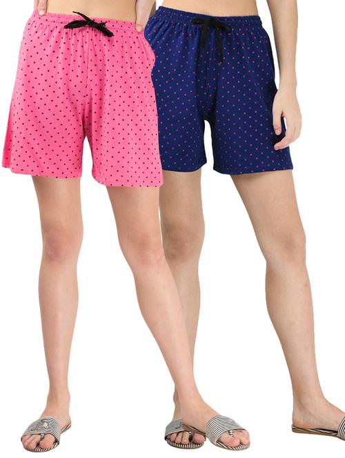 pack of 2 drawstring waist shorts - 18491431 - Very Small Image - 1
