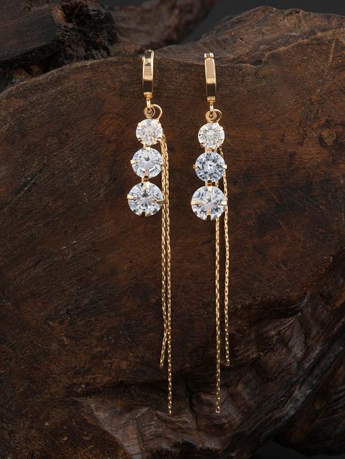 gold-toned beads detailing dangler - 18498423 - Very Small Image - 1