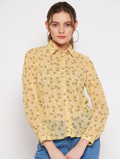 long sleeved floral shirt - 18499092 - Very Small Image - 1