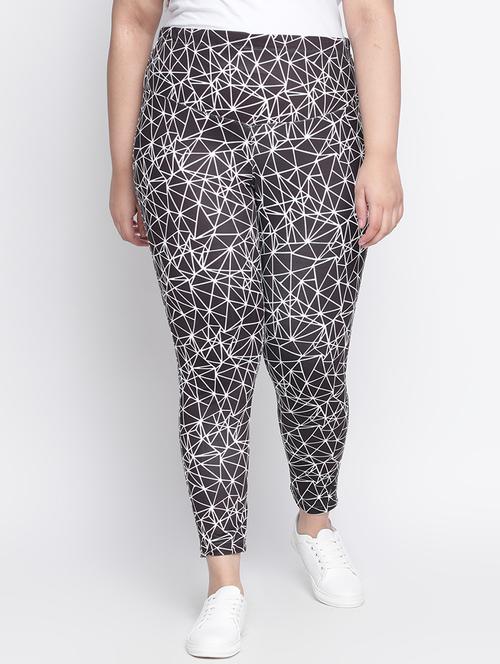 high rise abstract plus size jegging - 18500277 - Very Small Image - 1