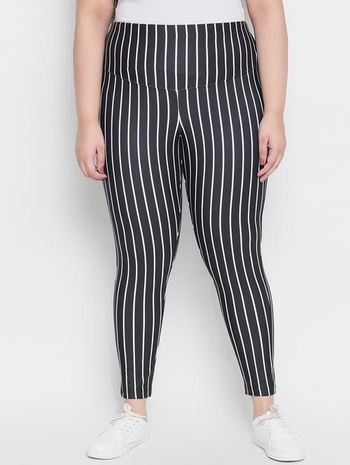 black striped jegging - 18500278 - Very Small Image - 1