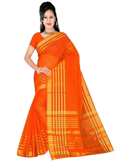 striped woven saree - 18500326 - Very Small Image - 1