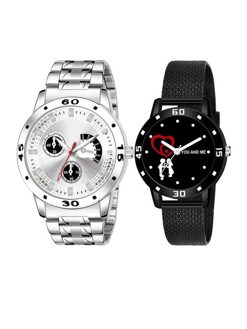 pack of 2 combo watches - 18503319 - Very Small Image - 1