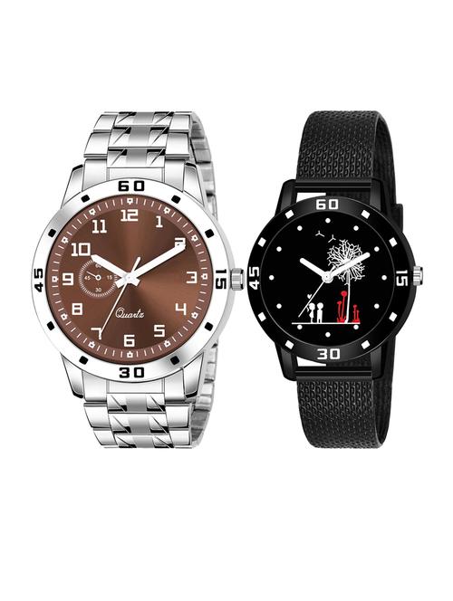 pack of 2 combo watches - 18503372 - Very Small Image - 1