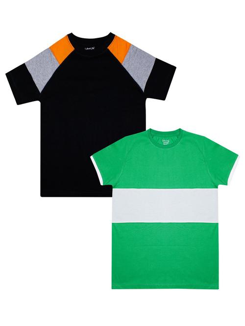 boys set of 2 color block t-shirts - 18506573 - Very Small Image - 1