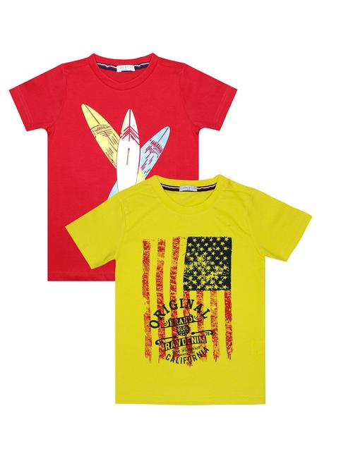 boys pack of 2 graphic t-shirt - 18507027 - Very Small Image - 1