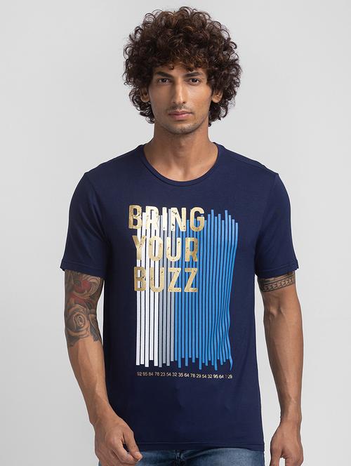 men front print t-shirt - 18507854 - Very Small Image - 1