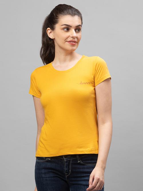 round neck solid tee - 18507895 - Very Small Image - 1
