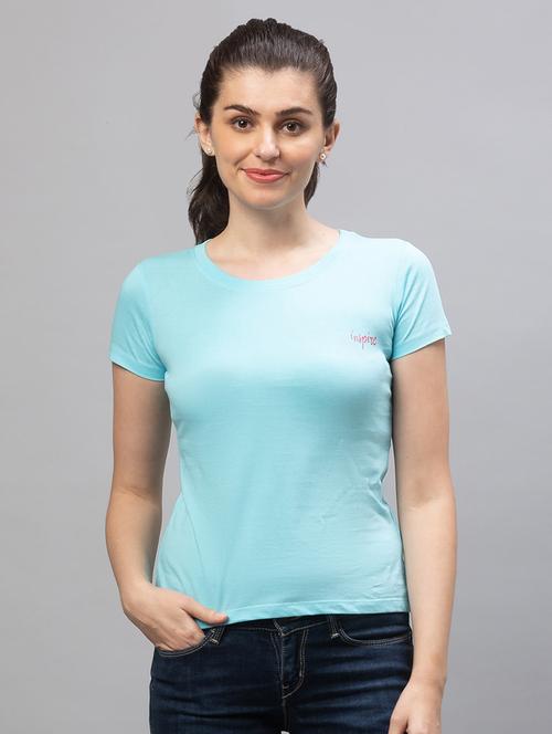round neck solid tee - 18507896 - Very Small Image - 1