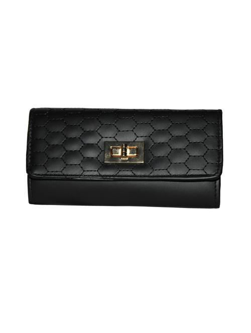 textured fold over clutch - 18507903 - Very Small Image - 1