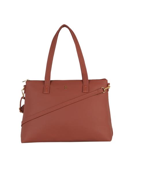 peach pvc regular satchel - 18507942 - Very Small Image - 1