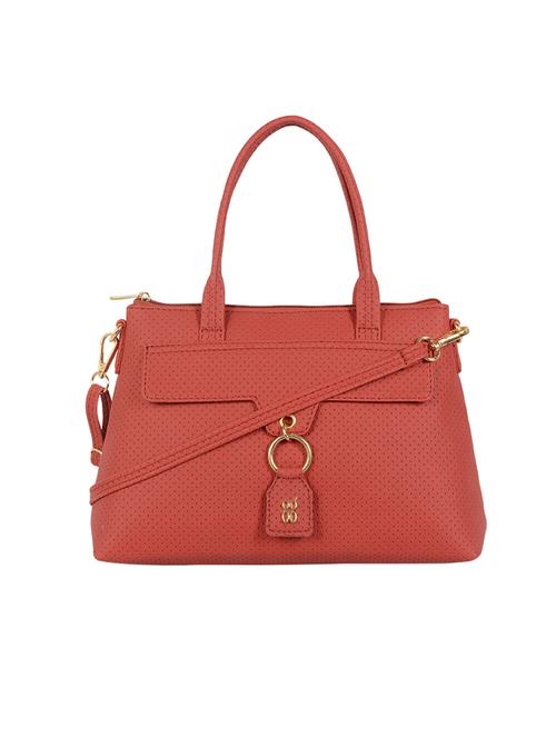 red pvc regular satchel - 18507948 - Very Small Image - 1