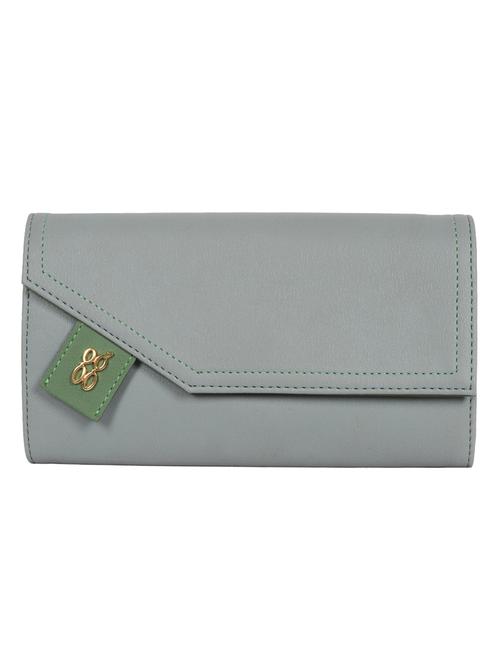 grey solid wallet - 18509618 - Very Small Image - 1
