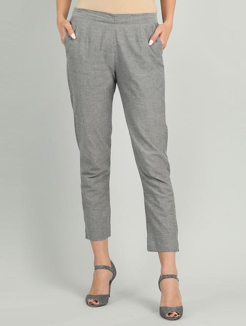 solid tapered pant - 18511542 - Very Small Image - 1