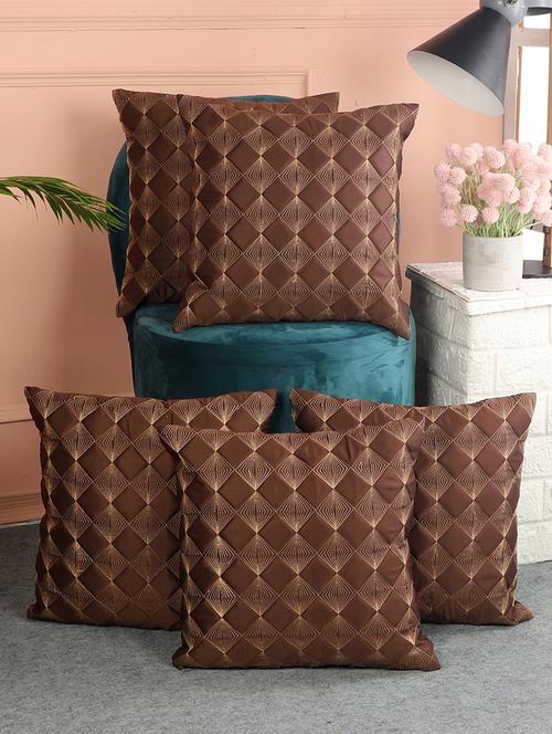 mnd villa polyester sofa cushion cover , 16x16 inch ,5 piece - 18512298 - Very Small Image - 1