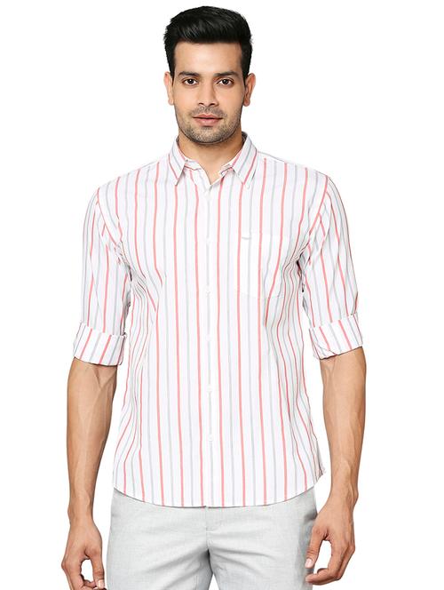 white striped casual shirt - 18512497 - Very Small Image - 1
