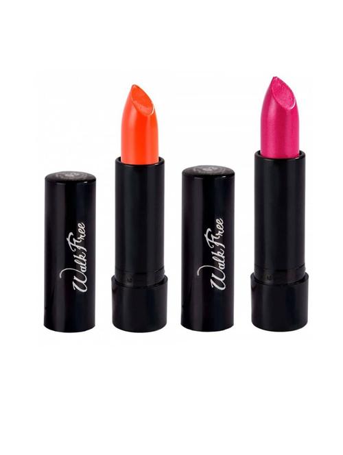 pack of 2 blueheaven silk creme lipstick (06 orange & 14 pink) - 18513599 - Very Small Image - 1