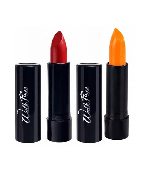 pack of 2 blueheaven silk creme lipstick (01 red & 23 magic) - 18513605 - Very Small Image - 1