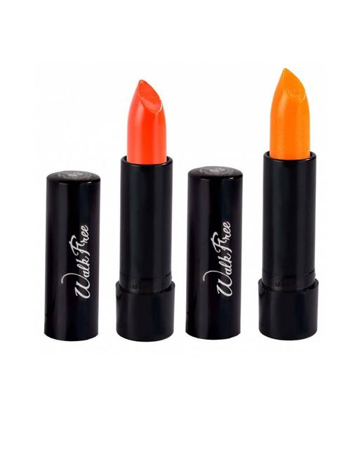 pack of 2 blueheaven silk creme lipstick (06 orange & 23 magic) - 18513606 - Very Small Image - 1