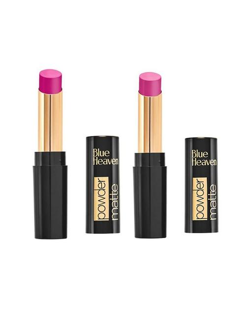blue heaven powder matte lipsticks (dahila fields & tulip pink) - 18513644 - Very Small Image - 1