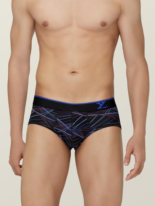 low rise printed brief - 18513880 - Very Small Image - 1