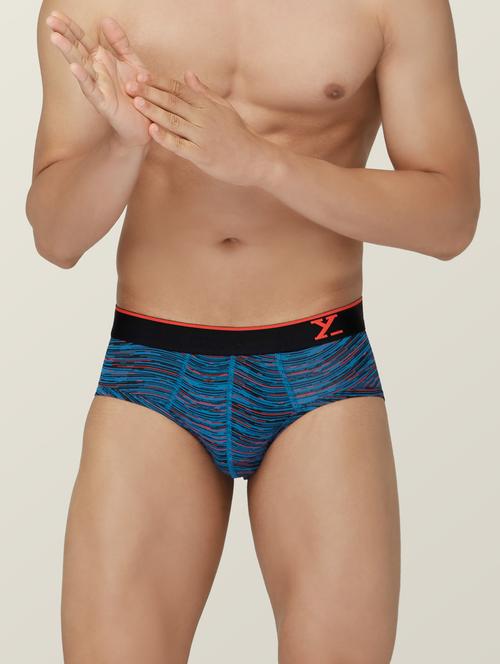 low rise printed brief - 18513884 - Very Small Image - 1