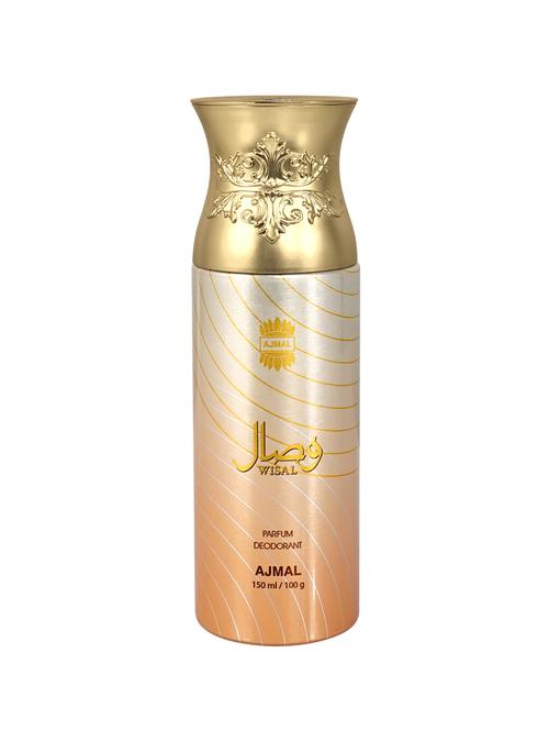 ajmal wisal deodorant 150ml body spray gift for women long lasting perfume (online exclusive) - 18514775 - Very Small Image - 1