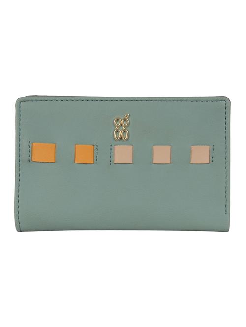 sea green pvc wallet - 18514901 - Very Small Image - 1