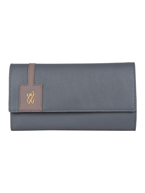 grey solid wallet - 18514917 - Very Small Image - 1