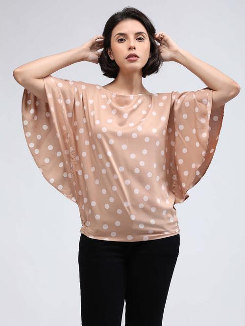 polka dots kaftan top - 18515337 - Very Small Image - 1
