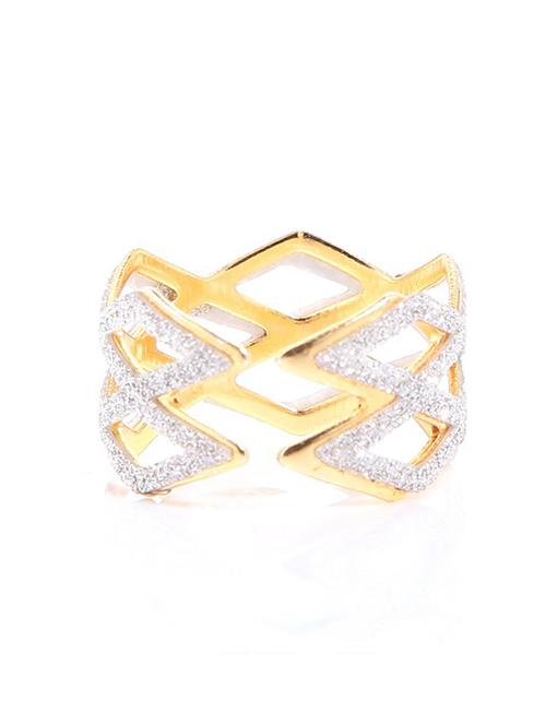 gold plated finger ring - 18516182 - Very Small Image - 1