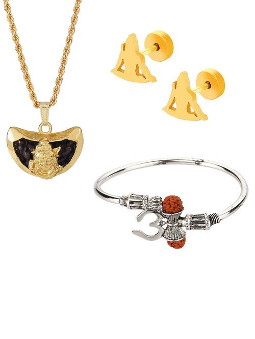 men combo fashion accessories - 18516245 - Very Small Image - 1