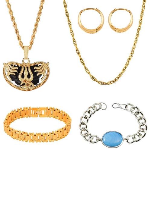 men fashion accessories combo - 18516303 - Very Small Image - 1