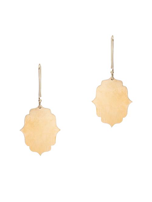 gold plated drops & danglers earring - 18516688 - Very Small Image - 1