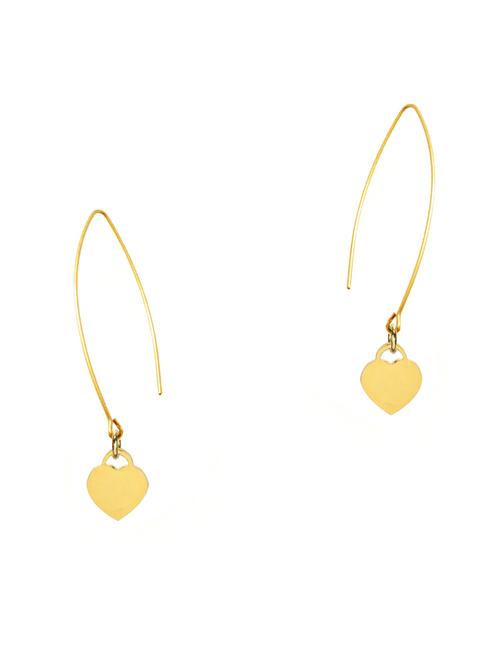 gold plated drops & danglers earring - 18516705 - Very Small Image - 1