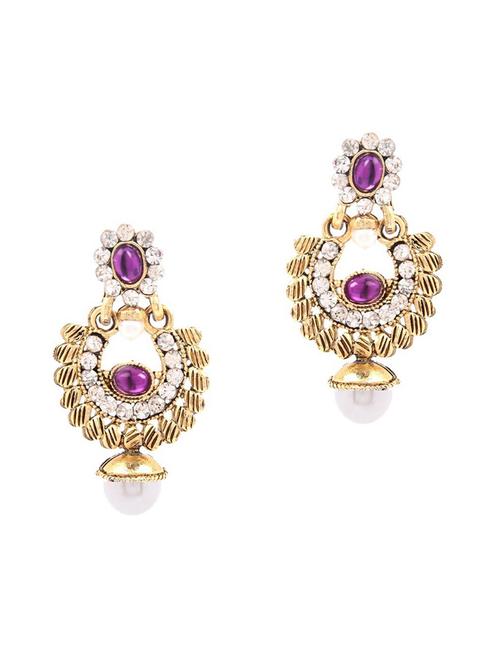 multi colored dangle drop earring - 18516823 - Very Small Image - 1