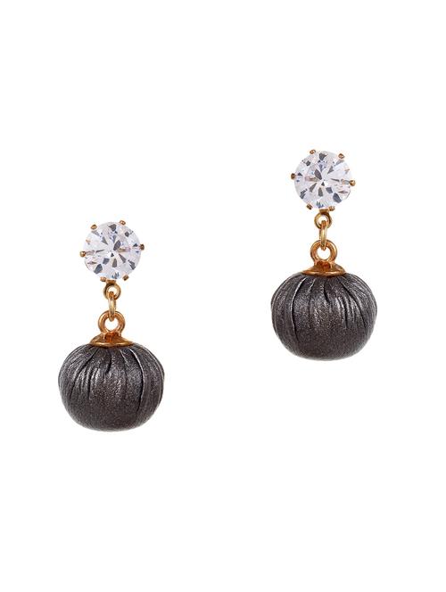 grey dangle drop earring - 18516866 - Very Small Image - 1