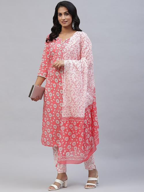 floral print suit set - 18518757 - Very Small Image - 1