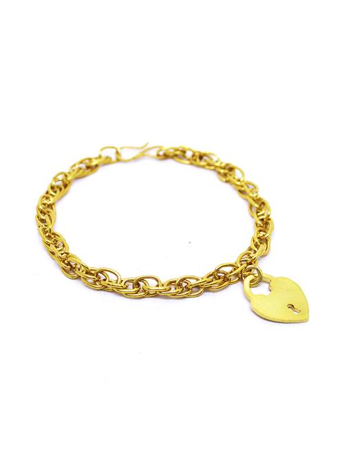 gold plated links bracelet - 18518851 - Very Small Image - 1