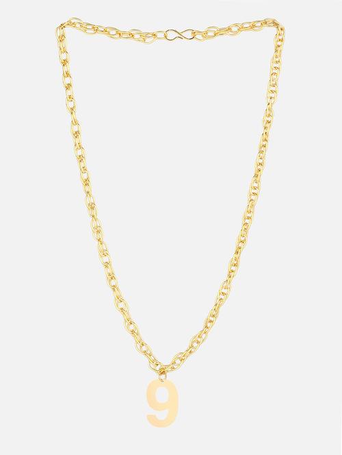 gold plated pendant set - 18518947 - Very Small Image - 1