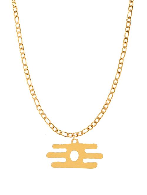 gold metal pendant - 18518995 - Very Small Image - 1