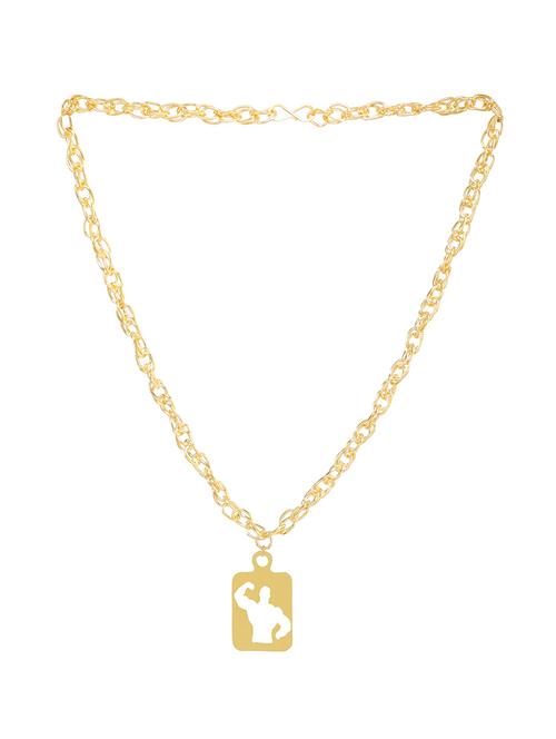 gold metal pendant - 18519022 - Very Small Image - 1