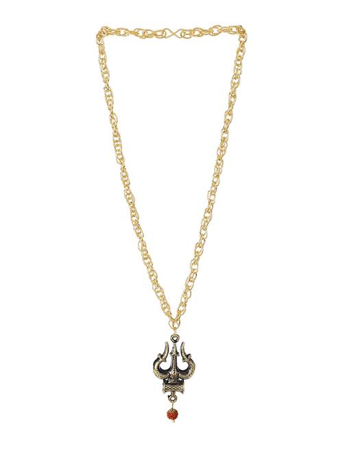 gold metal pendant - 18519034 - Very Small Image - 1
