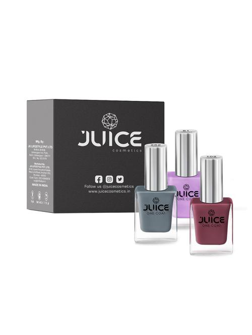juice nail polish pack of 3 periwinkle blue - 81 /dusty coral - 102 /thunder sky - 252 nude combo_9 - 18519868 - Very Small Image - 1