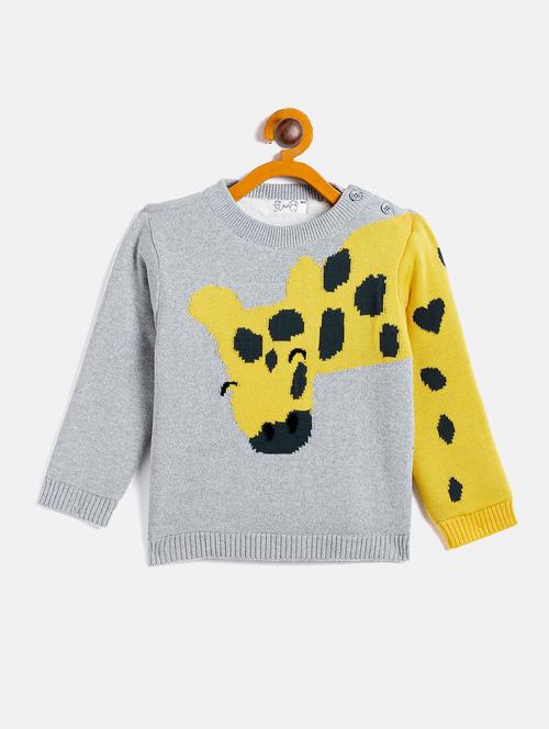 boys printed sweater - 18520799 - Very Small Image - 1