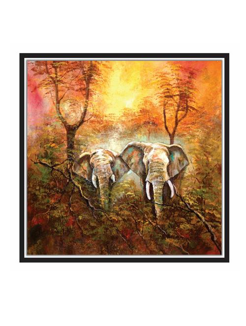 wall decal art prints on mdf board for decor (12x12 inches) unframed & without glass - 18521036 - Very Small Image - 1