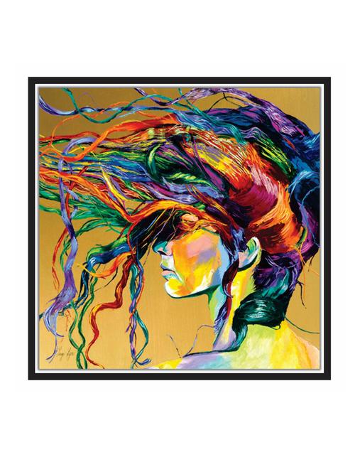 wall decal art prints on mdf board for decor (12x12 inches) unframed & without glass - 18521057 - Very Small Image - 1